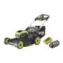 Ryobi akku plæneklipper RY36LMXSP53A-160 Max Power 36V m/batteri & lader