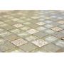 Mosaik Avantgarde glas og natursten beige mix 31,3x31,8 cm