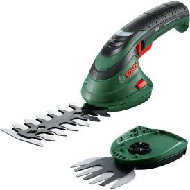 Bosch Isio batteridrevet busk- og græssaks 3,6 V inkl. batteri & lader