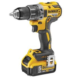 DEWALT Boremaskine 18V 5.0Ah Li-Ion kulløs kompakt DCD791P2 m/batteri & lader