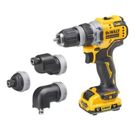 DEWALT Akku boremaskine multi 12V XR inkl. 2x3,0 Ah-batterier