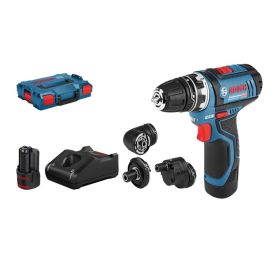BOSCH PROFESSIONAL Akku bore-/skruemaskinesæt GSR 12V-15 FC m/batteri & lader