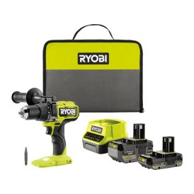 RYOBI Akku slagbore-/skruemaskine RPD18X1-242 One+ 18V m/batteri & lader