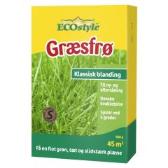 Ecostyle græsfrø klassisk 0,9 kg