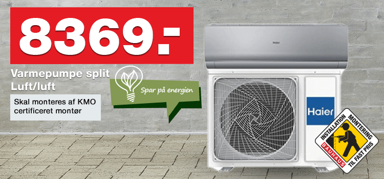 Varmepumpe fra Haier