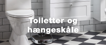 Toiletter og hængeskåle fra BAUHAUS