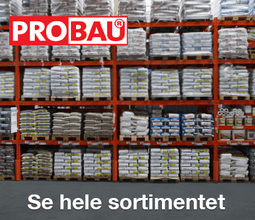 Hele sortimentet fra Probau