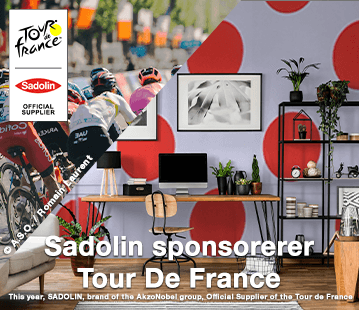 Sadolin som sponsorer for Tour De France