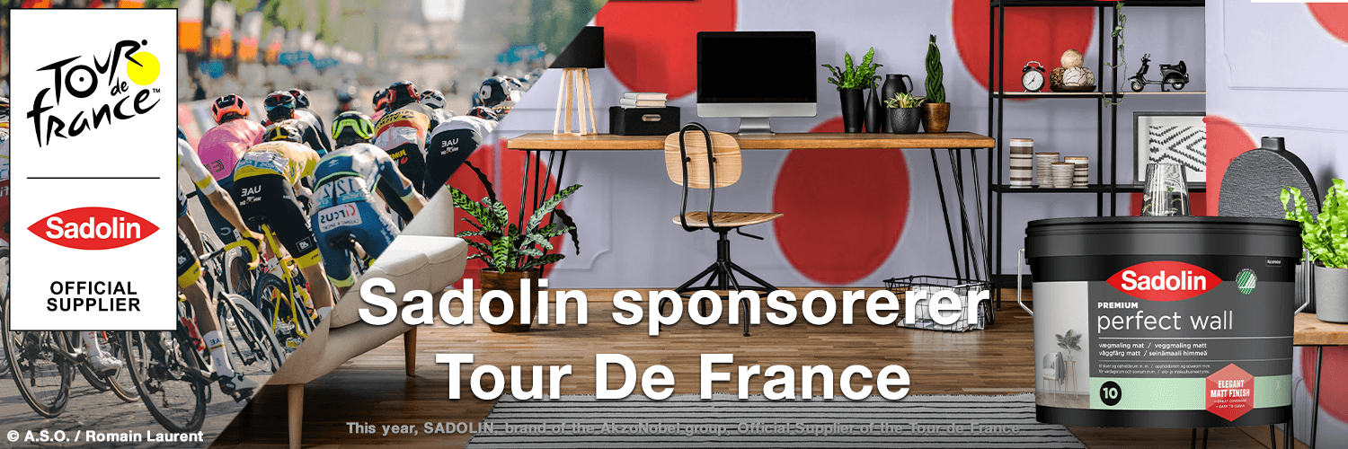 Sadolin som sponsorer for Tour De France