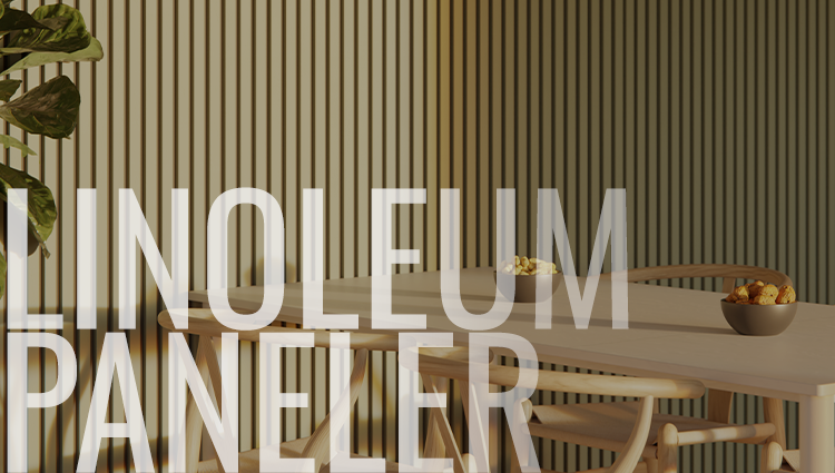 Linoleum paneler fra By Venø